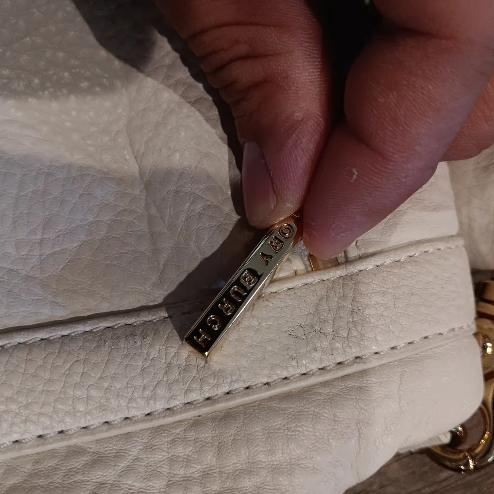 Tory Burch Amanda Foldover Convertible Crossbody Cream